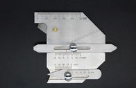 Calibri di ispezione della saldatura di angolo smussato, strumento di misura del calibro di precisione