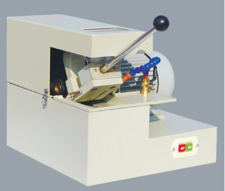 Tagliatrice abrasiva della taglierina di taglio dell'attrezzatura metallografica abrasiva manuale del diametro Ø30mm con il sistema di raffreddamento