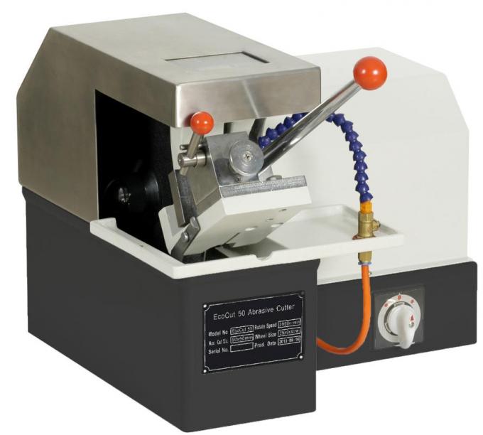 Diametro metallografico Ø50mm di taglio della preparazione del campione dell'attrezzatura di EcoCut 50 metallografici abrasivi della taglierina del campione