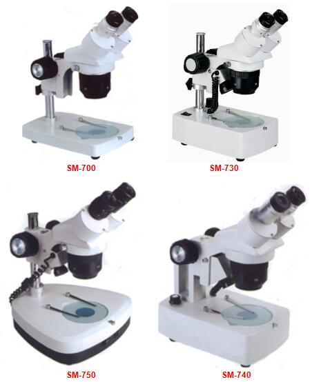Microscopio di stereotipia dello zoom SM-700/730/740/750