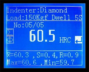 Tester alto RH-450H di durezza di Digital Rockwell della struttura
